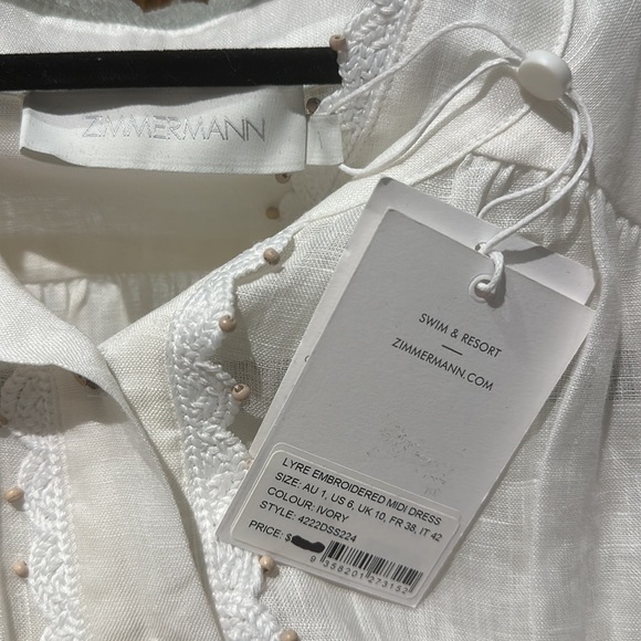 Zimmermann midi dress size AU 1 - Picture 6 of 6